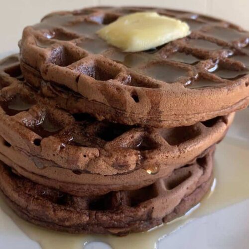 Dairy Free Waffles 2 dairy free waffles