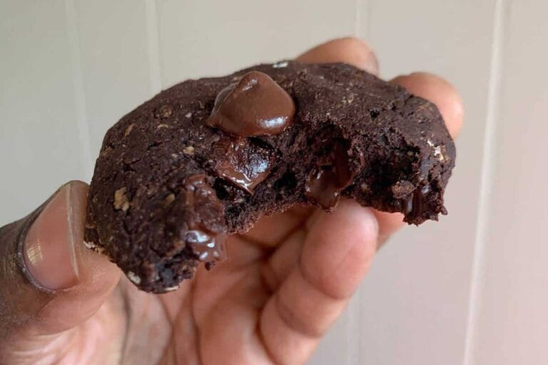 Gluten Free Double Chocolate Cookies (With Oats) 1 gluten free double chocolate cookies