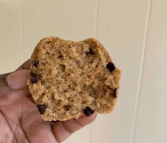 Chocolate Chip Almond Butter Muffin Recipe 2 healthy muffin