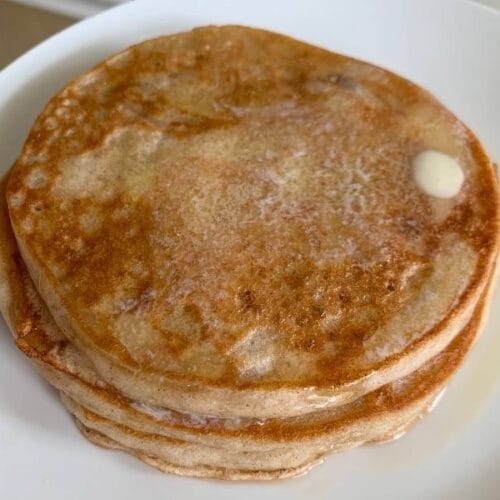 Vegan Protein Pancakes 2 vegan greek yogurt pancakes