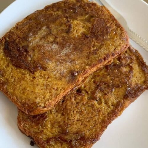 healthy and easy vegan french toast recipe