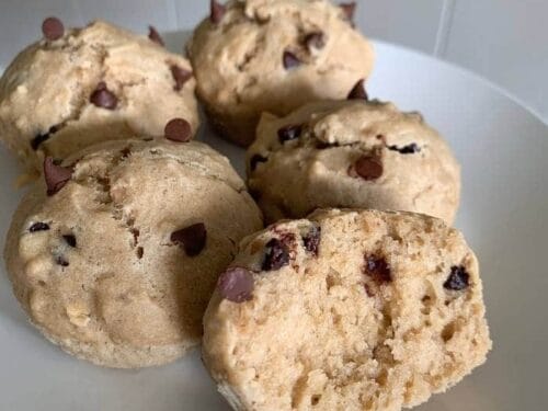 peanut butter oatmeal chocolate chip muffins