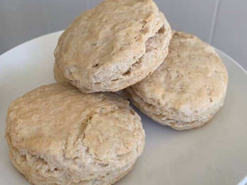 easy and healthy whole-wheat biscuits