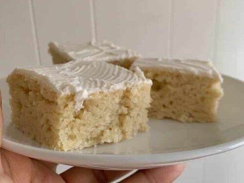 vegan sheet cake