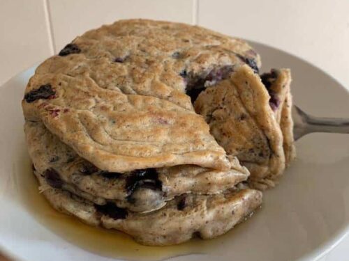oatmeal blueberry pancakes