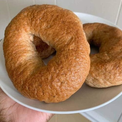 Whole Grain Bagels 3 whole grain bagels