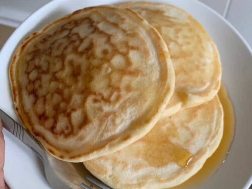 almond milk pancakes