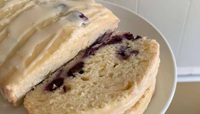 Vegan Blueberry Lemon Cake