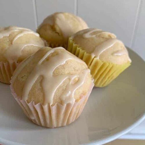 healthy lemon muffins