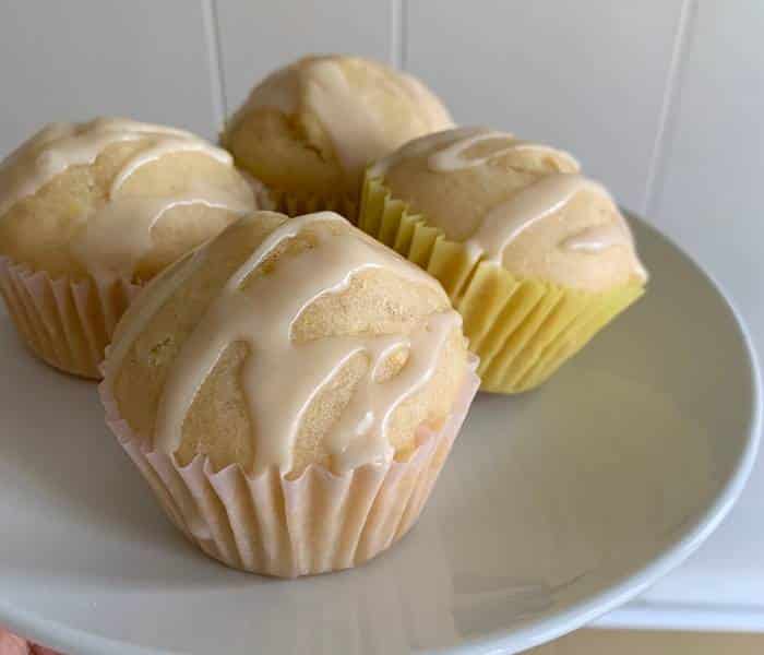 healthy lemon muffins