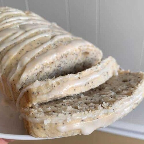 vegan lemon poppy seed loaf