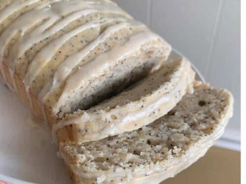 vegan lemon poppyseed loaf