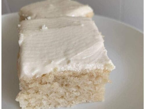 lemon snack cake