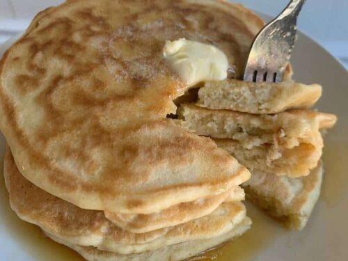 restaurant style fluffy pancake recipe