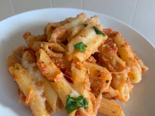 meatless baked ziti
