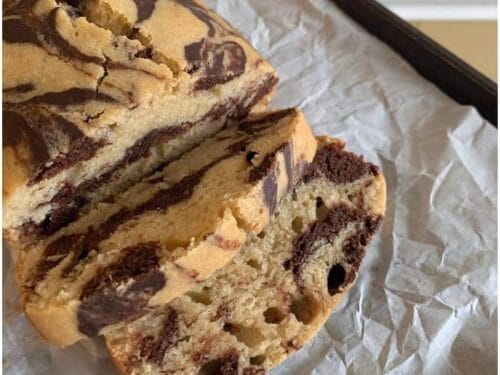 vegan marble cake 1