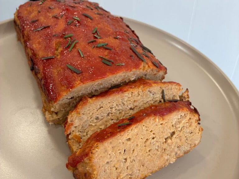 traditional glazed turkey meatloaf